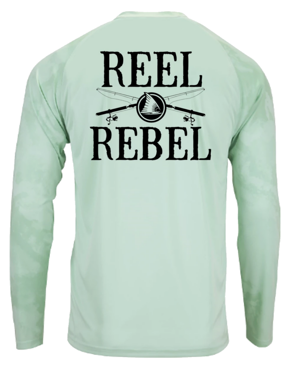 NEW Reel Time Long Sleeve Shirts UPF 50+