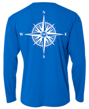 Load image into Gallery viewer, Reel Rebel 50+ UPF Performance Shirt with Nautical Compass

