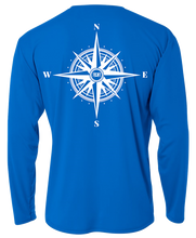 Load image into Gallery viewer, Reel Rebel 50+ UPF Performance Shirt with Nautical Compass