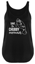 Load image into Gallery viewer, Save the Chubby Mermaid Tank
