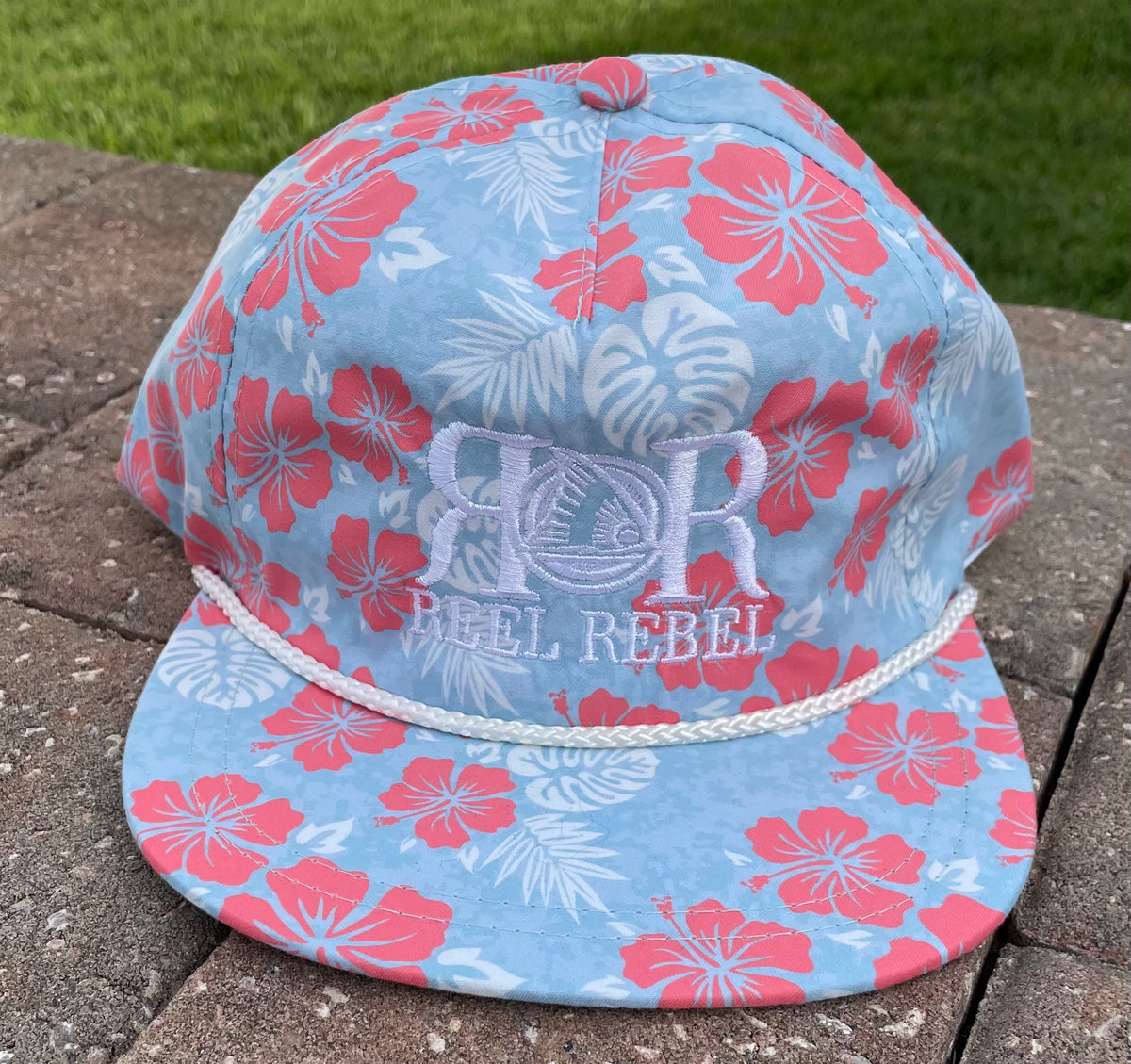 Reel Rebel Tropical UPF Rope Hat