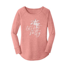 Load image into Gallery viewer, Ladies “Let’s Get Salty” Long Sleeve Shirt
