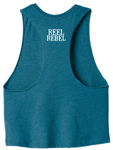 Load image into Gallery viewer, Ladies RBF Racerback Cropped Tank
